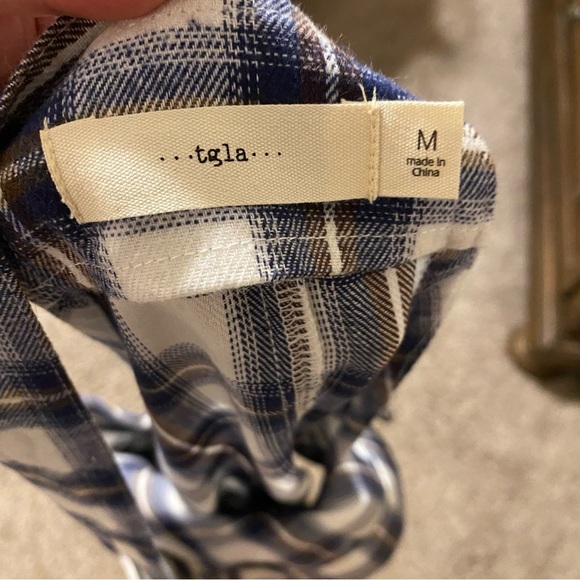 Plaid Overall Dress - Picture 2 of 2